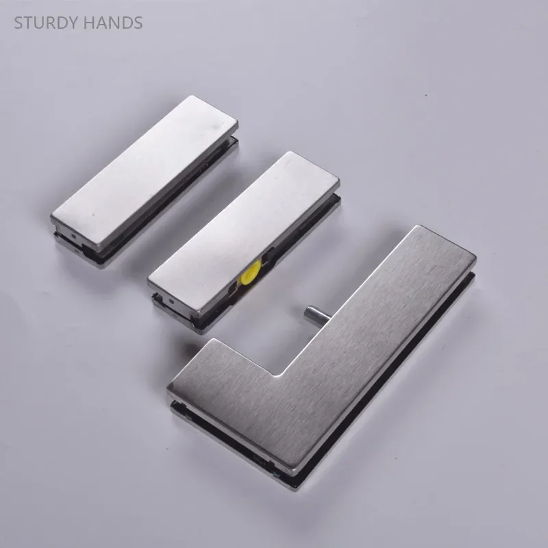 Universal Glass Door Clamp wit - Glass Door Hinge recension och pris