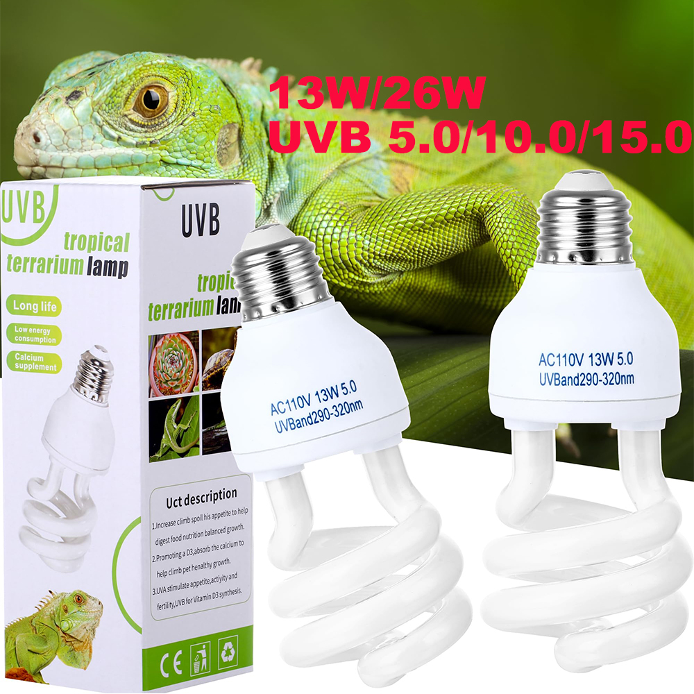 UVB 5.0 10.0 Reptile Heating L - Calcium Powder Reptile recension och pris