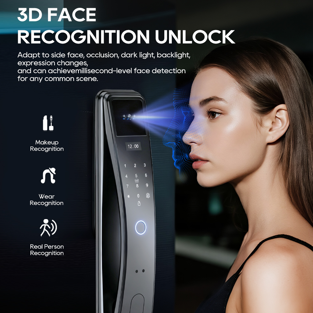 SANKESONG Tuya Smart 3D Face D - Glass Door Hinge recension och pris