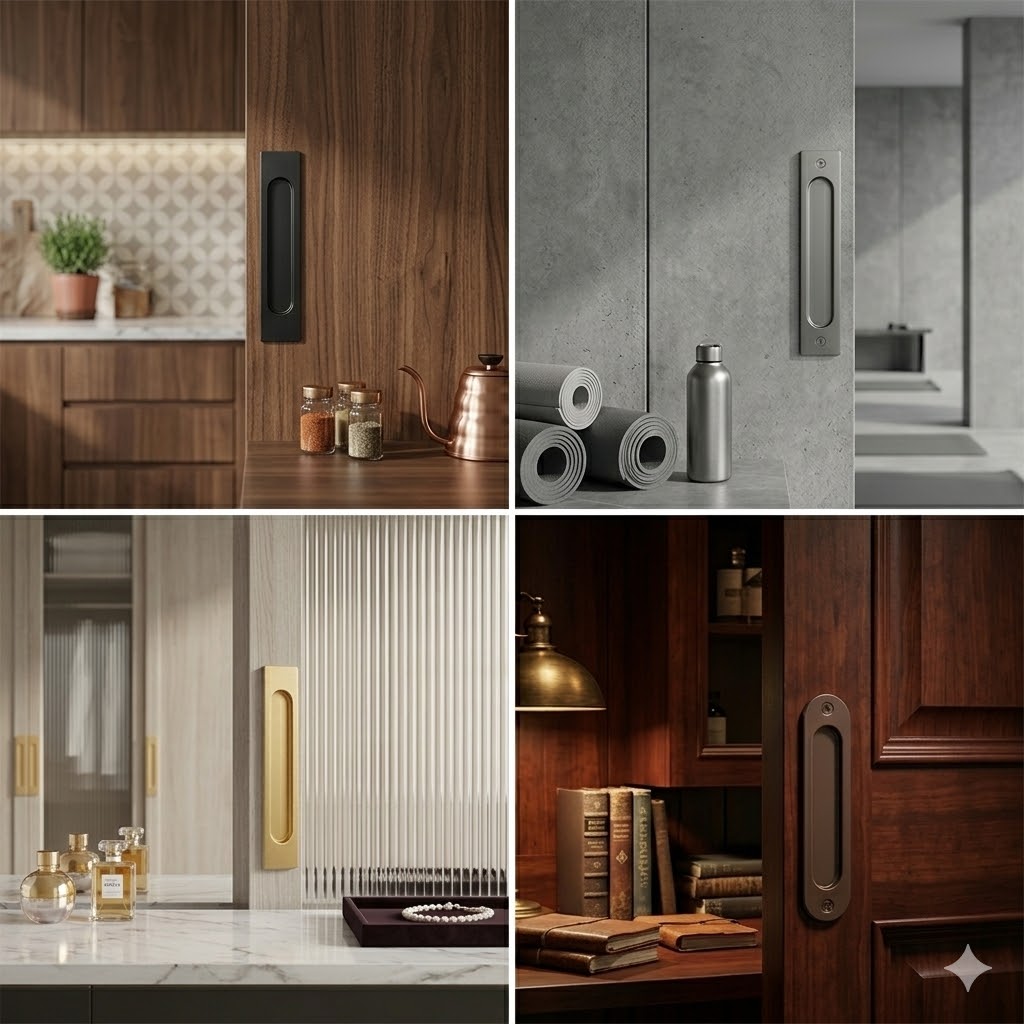 1PC Non perforated self-adhesi - Glass Door Hinge recension och pris