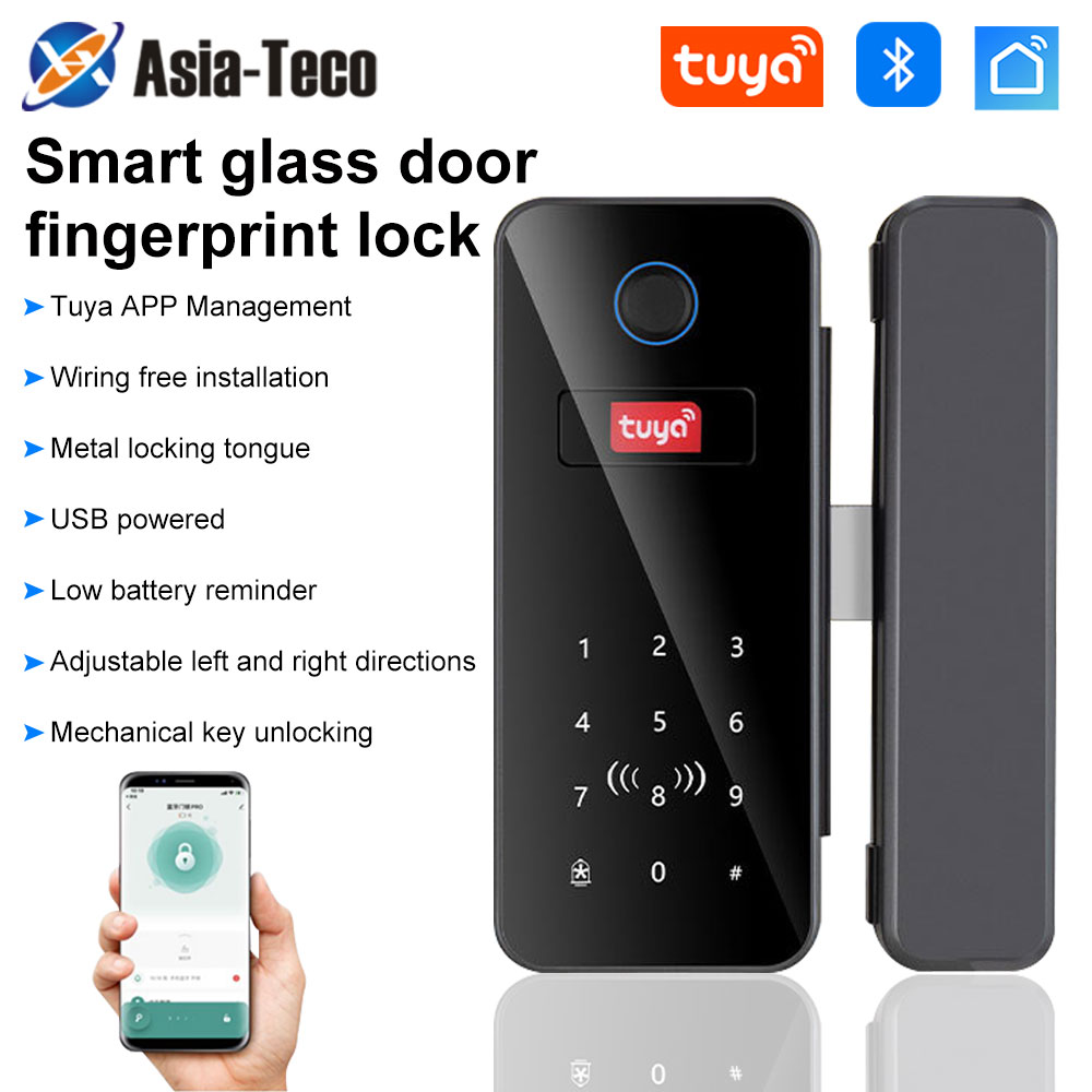 Bluetooth Electronic Glass LOC - Glass Door Hinge recension och pris