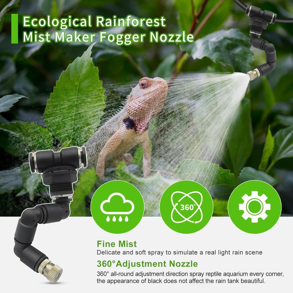 Automated Reptile Misting Syst - Misting Nozzle Reptile recension och pris