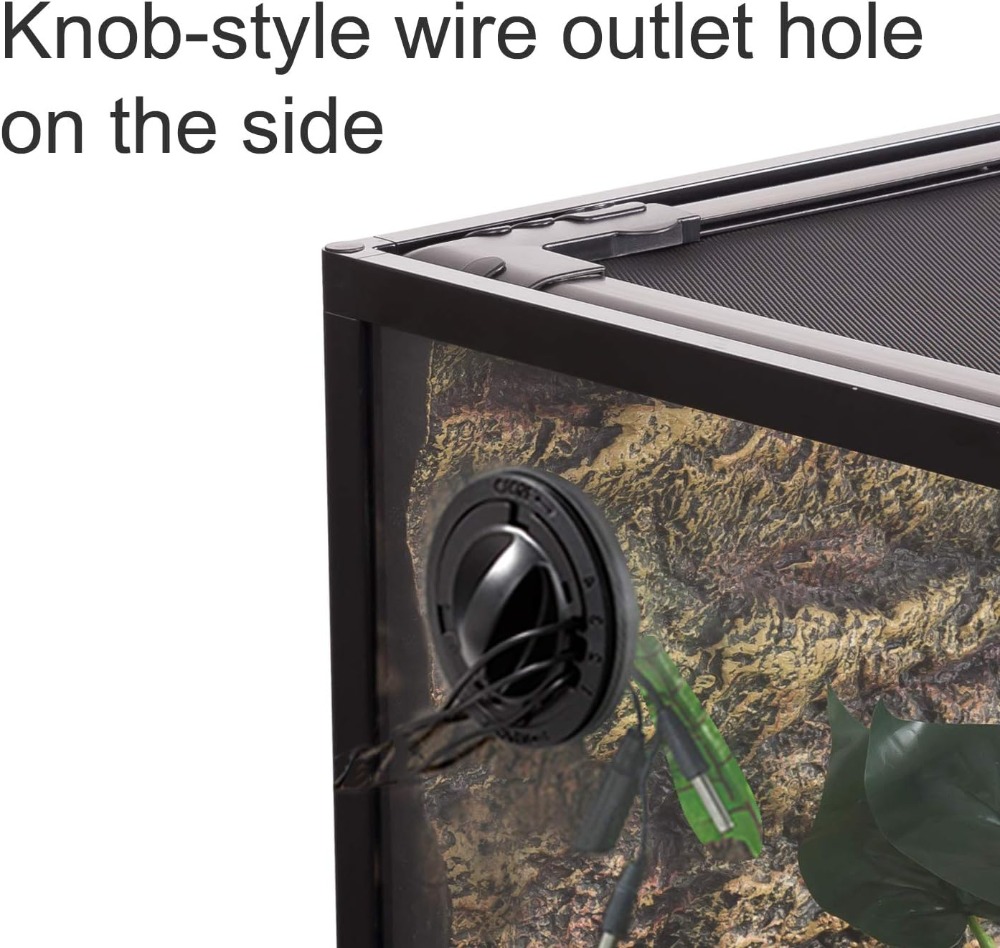 34 Gallon Reptile Glass Terrar - Glass Door Hinge recension och pris