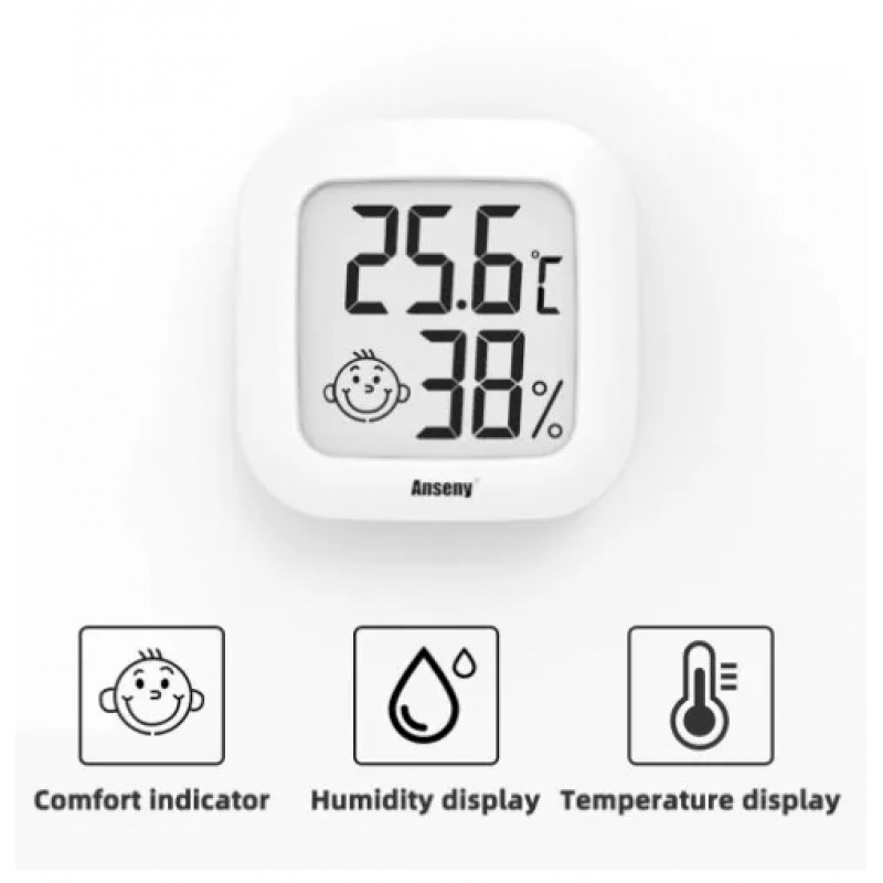 LCD Digital Thermometer Hygrom - Digital Hygrometer Probe recension och pris