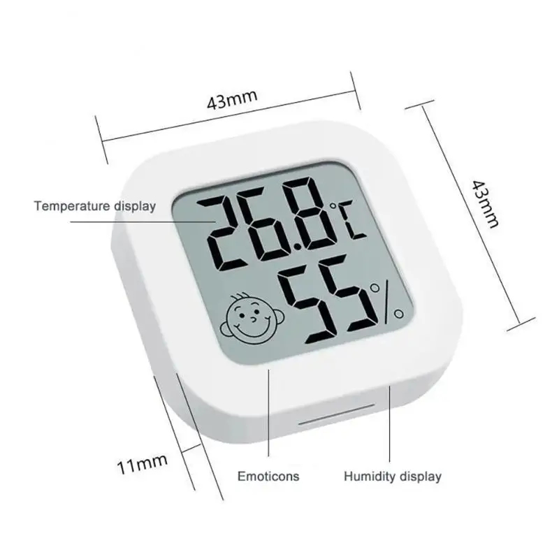LCD Digital Thermometer Hygrom - Digital Hygrometer Probe recension och pris