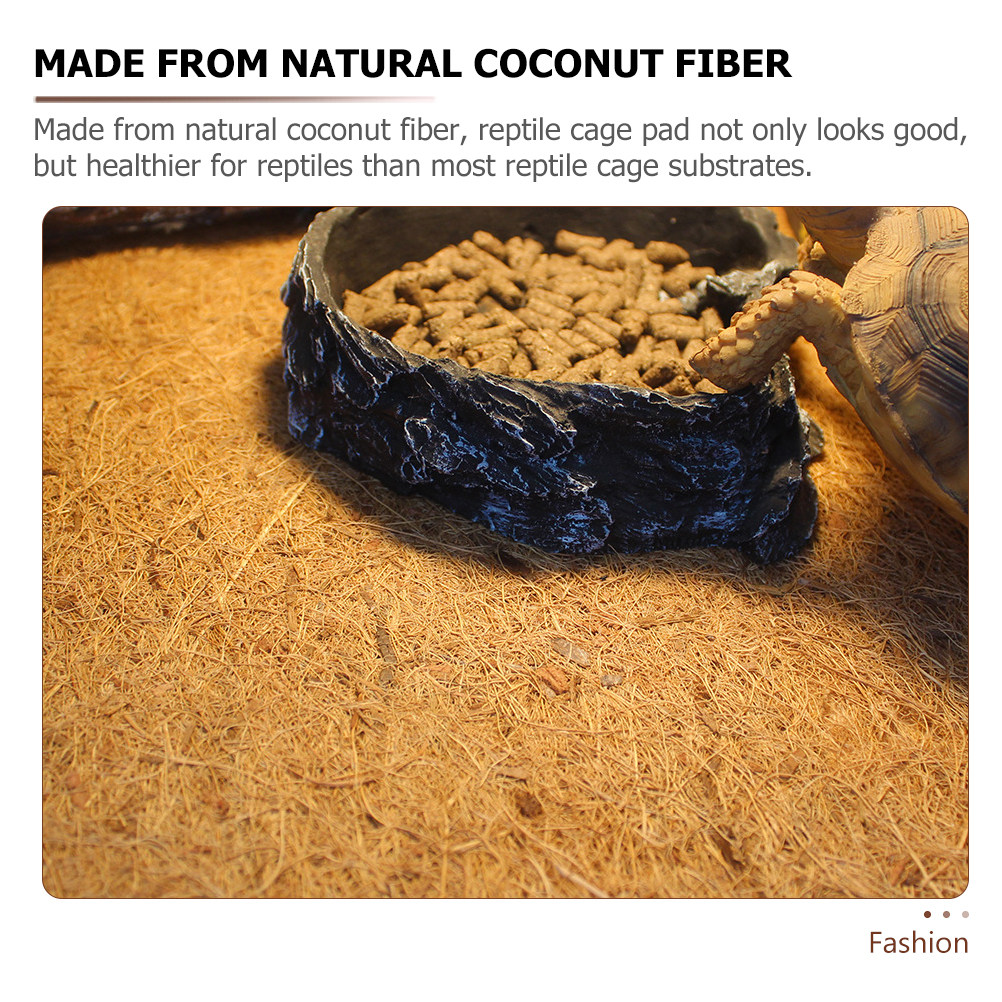 Reptile Carpet Natural Coconut - Substrate Coconut Fiber recension och pris