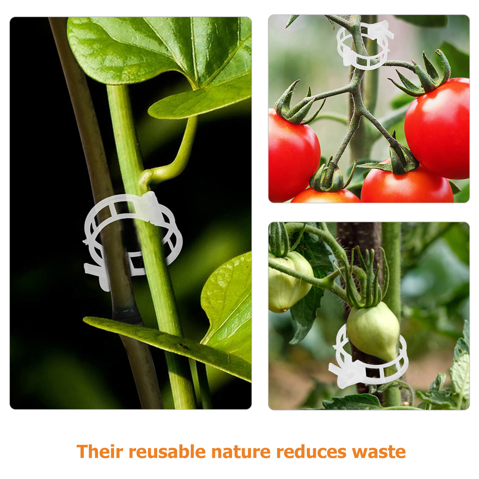 400Pcs Tomato Clips Plastic Ve - Vine Climbing Plastic recension och pris