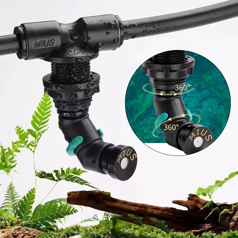 360° Adjustable Spray Nozzle S - Misting Nozzle Reptile recension och pris