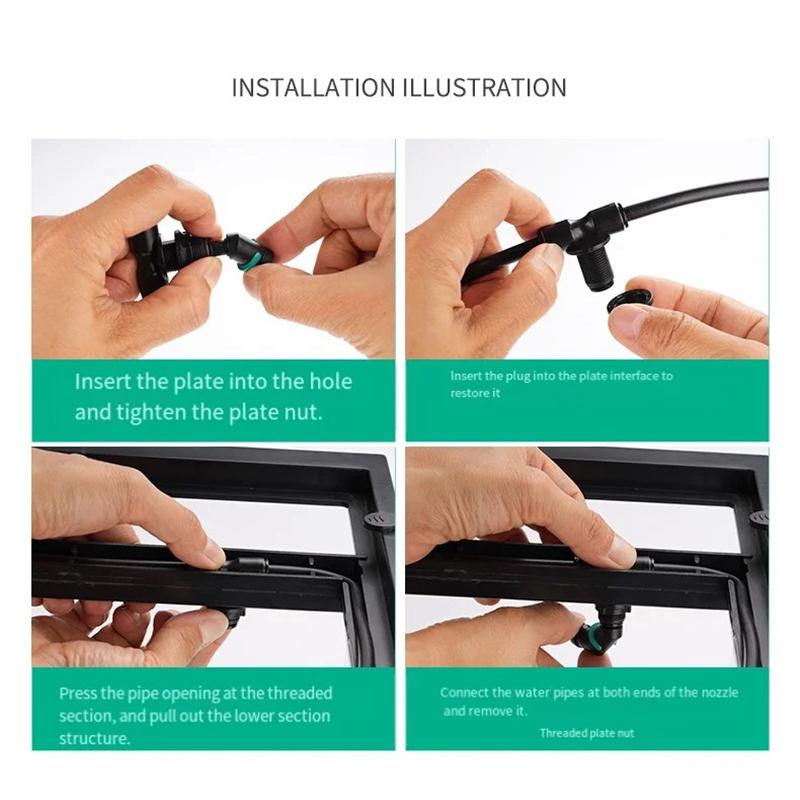 360° Adjustable Spray Nozzle S - Misting Nozzle Reptile recension och pris