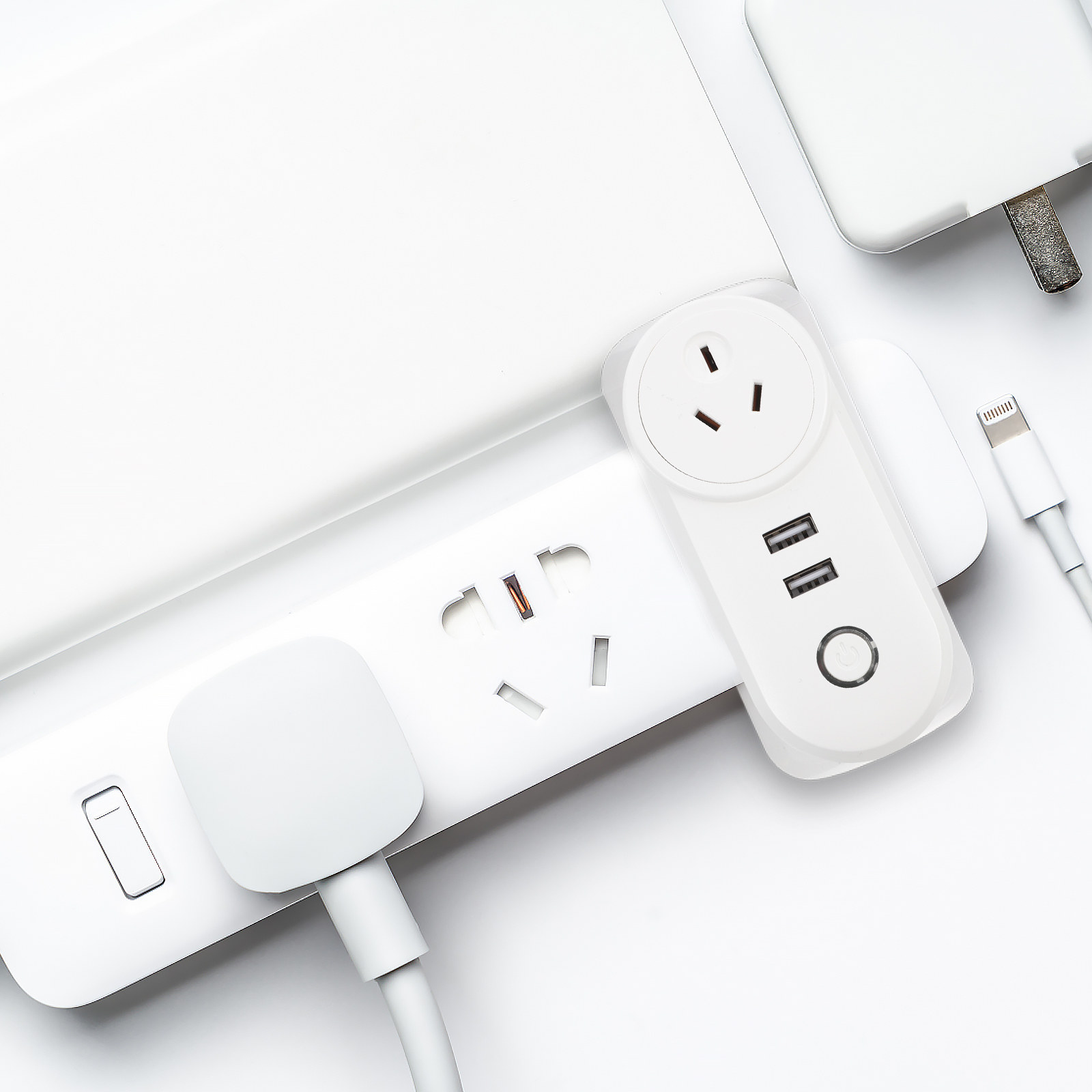 1Pcs WiFi Mini Outlet Plug Wir - Timer Dual Outlet recension och pris