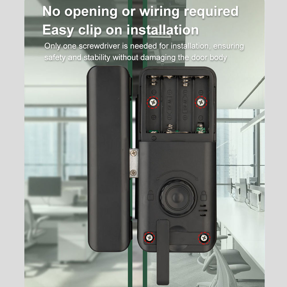 BSTuokey Multifunctional Smart - Glass Door Hinge recension och pris