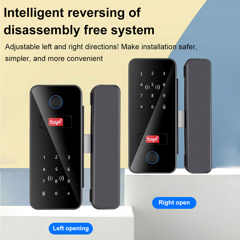 BSTuokey Multifunctional Smart - Glass Door Hinge recension och pris