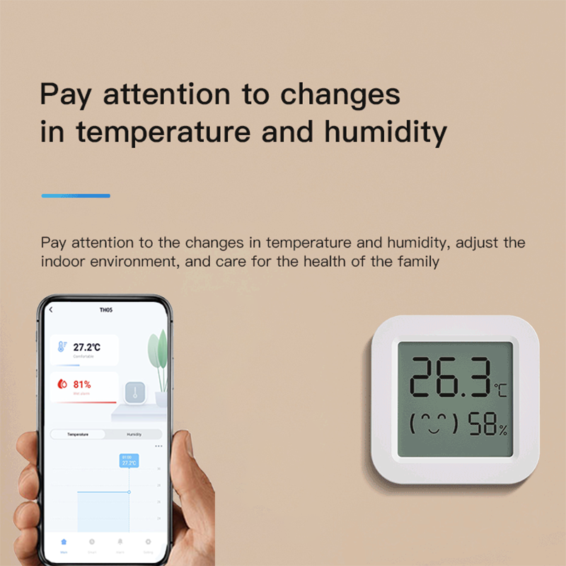 BT Temperature Humidity Sensor - Digital Hygrometer Probe recension och pris