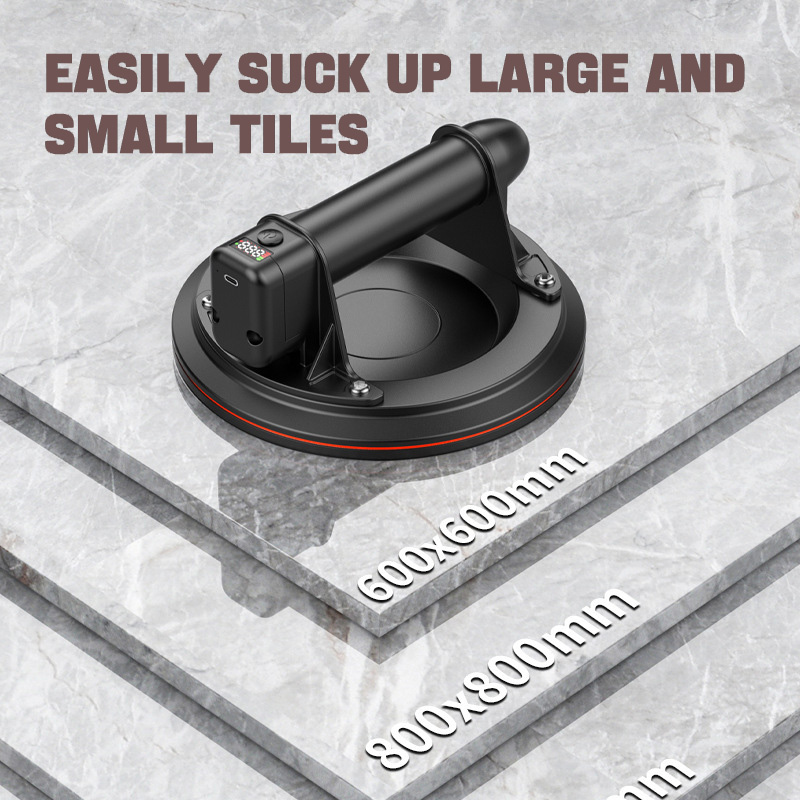 Electric Vacuum Suction Cup 8  - Ceramic Tile Floor recension och pris