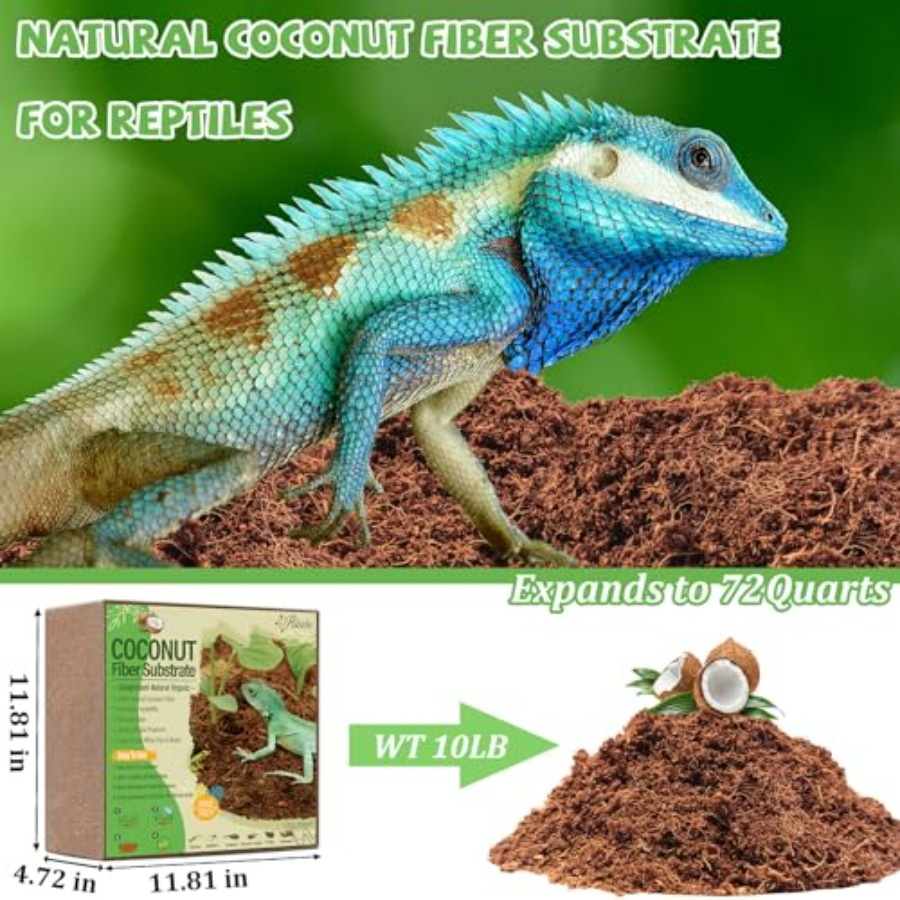10LBS Natural Coconut Fiber Su - Substrate Coconut Fiber recension och pris